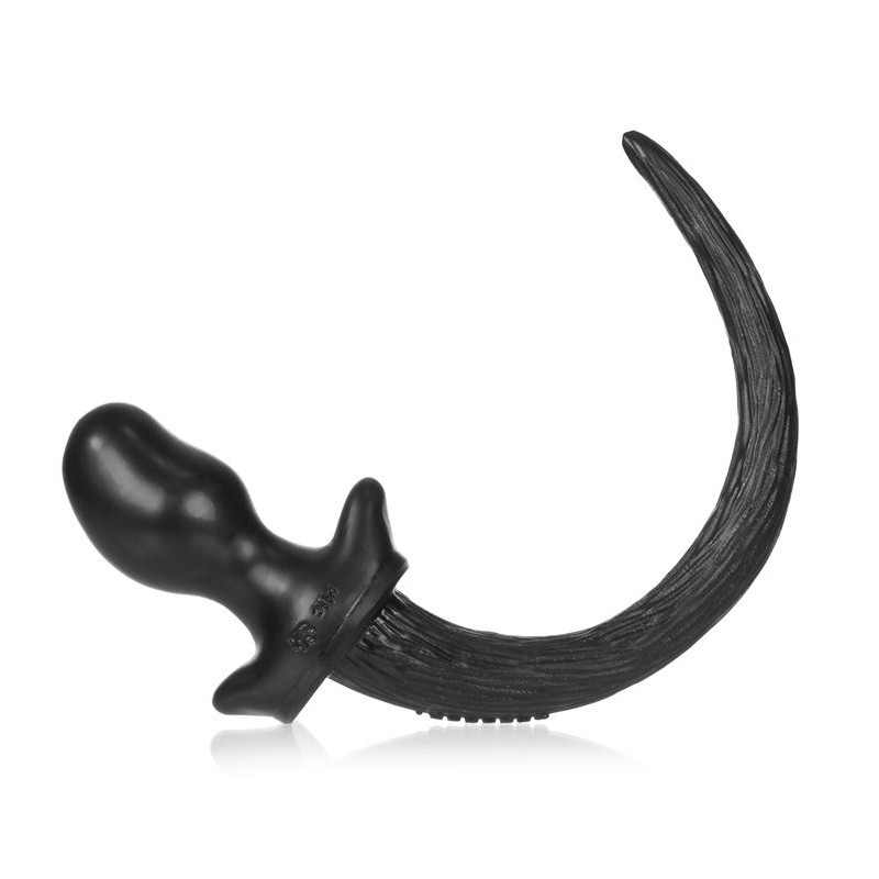 Oxballs Plug Queue Puppy Tail Pug 8 x 4.4cm Noir